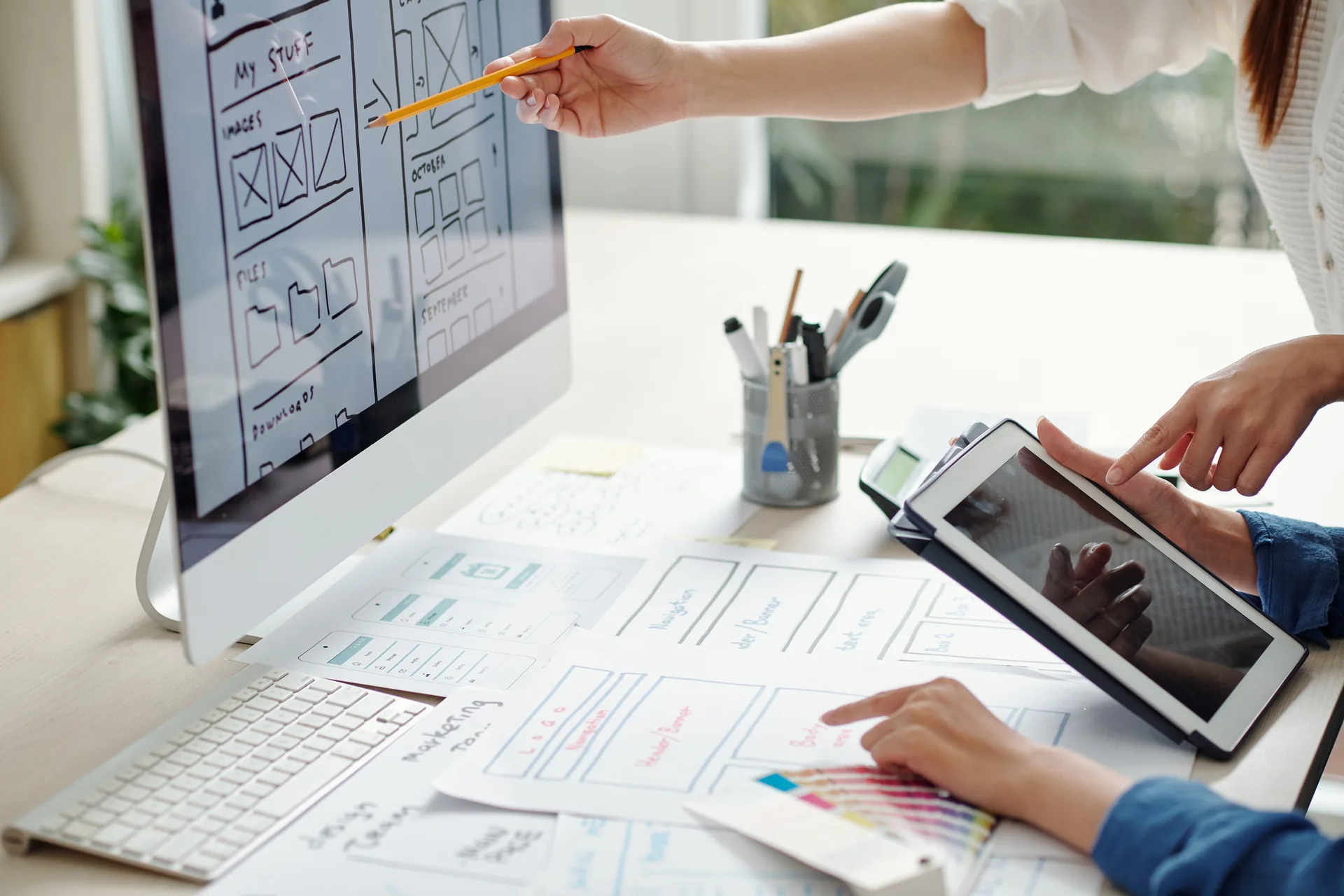 Business website design and development